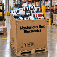 Kotak Misteri Elektronik 100 Item Dengan Ponsel, Earphone TWS, Smartwatch, Produk Campuran Grosir Massal Kemasan Kustom