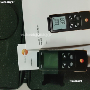 เครื่องมือวัดอุณหภูมิแบบดิจิตอล Testo 922 ของเยอรมนี (ช่องสัญญาณคู่) - Product Image 5