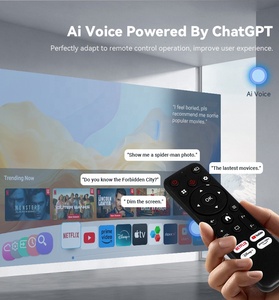 Proyector <span class=keywords><strong>de</strong></span> Video Inteligente Android 13 con WiFi, Bluetooth, <span class=keywords><strong>1080P</strong></span>, <span class=keywords><strong>4K</strong></span>, Certificado Oficialmente por Netflix, Cine en Casa 3D, Ajustable - Product Image 6