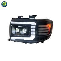 YU GUANG pour Toyota Land Cruiser 2007 2024 Pickup Phares LC75 70 71 FJ 75 Pièce Auto Amélioration Phare LED LC 75 Phare DRL