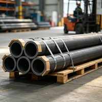 Tuyau sans soudure laminé à chaud sur mesure en acier 42CrMo 4130 4140 pour arbre de machine d'ingénierie