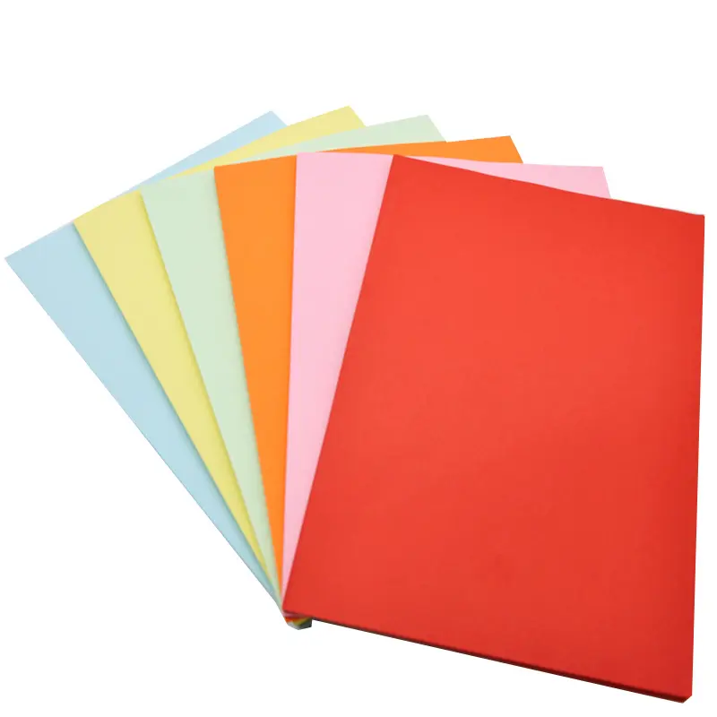 Impresión de pulpa de madera, papel de color de varios colores, papel de color hecho a mano para niños, hecho a mano y Estudiante