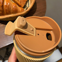 Mug isotherme en acier inoxydable à double paroi, isolé sous vide, sans BPA, anti-fuite, isolation de 6 à 12 heures, design américain