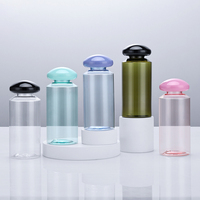 Bouteilles en plastique transparentes de 50/75/100/150/200 ml pour cosmétiques de voyage et gel douche, conditionnées séparément