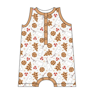 Customized Organic Bamboo Baby Unisex Baby Romper Newborn Sleeveless Bodysuit Pajama Sleepwear Clothes Infant <strong>Boy</strong> Girls <strong>Onesie</strong> - Product Image 2