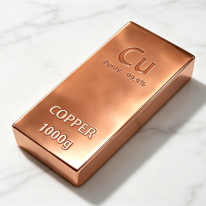 ทองแดงแท่งบริสุทธิ์ 99.9% รุ่น C1100 รูปทรงสี่เหลี่ยม (103x55x20 มม.) สำหรับสะสมและใช้ในอุตสาหกรรม - Product Image 5