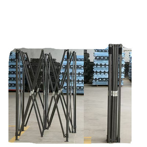 Tente pliante personnalisée 3x3 pour événements, auvent commercial avec drapeau national, idéale pour salons professionnels - Product Image 6