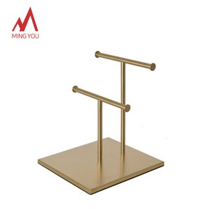 Biểu tượng tùy chỉnh Acrylic Earring chủ hiển thị Stand-treo đồ trang sức bông tai hiển thị với t Bar thiết kế-Acrylic Earring đứng - Product Image 2
