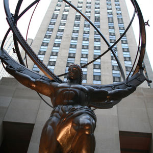 Escultura Pública, Estatua de Hombre Griego Desnudo, Tamaño Real, Metal, Latón, Bronce, Escultura de Atlas - Product Image 6