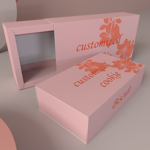 Biểu Tượng Tùy Chỉnh Đường Kẹo Biscuit Hộp In Màu Hình Chữ Nhật Ngăn Kéo Giấy Cookie Đóng Gói Hộp Với Xử Lý Dây - Product Image 2