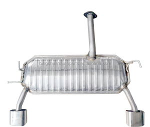 Tuyaux d'échappement Système d'échappement automobile en acier inoxydable Tucson Système d'échappement silencieux - Product Image 5