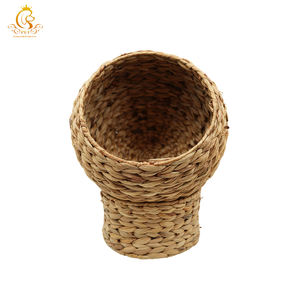 EUR <span class=keywords><strong>VET</strong></span> küçük Pet House kedi köpek yatağı veteriner ekipmanları bambu ve hasır malzeme tuval çadır kutusu ambalaj - Product Image 1