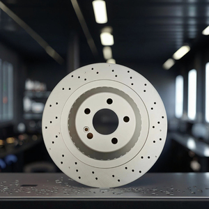 43206-CK000 perforato e ventilato freno posteriore disco/freno rotore 308mm senza polvere e durevole per Infiniti - Product Image 5