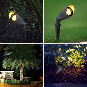 ไฟสปอตไลท์ LED สำหรับภายนอกอาคาร กันน้ำ ติดตั้งบนพื้นดิน สำหรับตกแต่งสวนและสนามหญ้า - Product Image 2