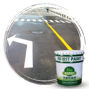 New Type Waterborne Material Road Reflecrive White Yellow Colour Coating Acrylic Spray Line Marking Paint For Road Construction