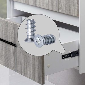 Vis à tête fraisée pour meubles, à forte réutilisation, pour charnières de meubles et glissières de tiroirs, fabriquées en Chine - Product Image 3