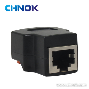 מחבר RJ45 8P8C נקבה, בלוק חיבור מסוג Keystone, דרגת תקשורת, זווית 90 מעלות, בעל תקן ISO9001 - Product Image 3