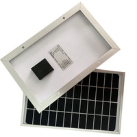 Paneles solares Costos Celdas De Carga 12v6w Vidrio Laminado Mono Módulo solar Mini 12 voltios 6 vatios 500ma 6 W 12 V Panel solar