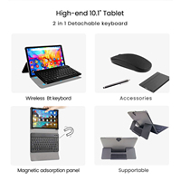 Tablette PC Wifi 10 Pouces avec Clavier et Stylet, Android 13, Écran Tactile HD, pour Dessin