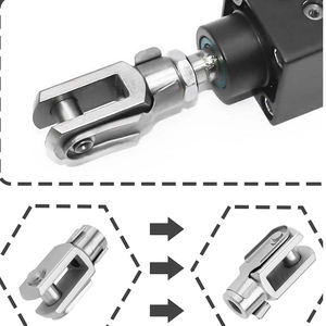 יצרן מספק מזלג חיבור בצורת U ארוך M10 לחלקי מכונות חקלאיות, חלקים תעשייתיים - Product Image 6