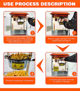 Máquina de Palomitas de Maíz Automática Comercial de Sobremesa, Nueva, para Cines y Tiendas de Comida - Product Image 6
