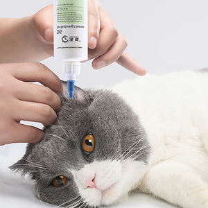 Solusi pembersih telinga Herbal alami mewah untuk anjing dan Cats-200mL, persediaan pengobatan infeksi & bau, mudah digunakan - Product Image 5