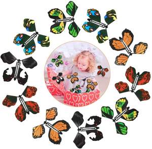 YAFLUG Magische Fliegende Schmetterlinge - 16 Stück Überraschungsschmetterlinge