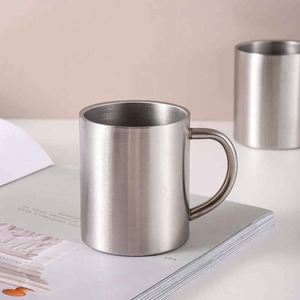 Business Gift Modern Design Vacuum Insulated Office Cup Straw Box <b>Coffee</b> 300Ml Thermal Insulation Drinking Stainless Steel Mug - Product Image 1