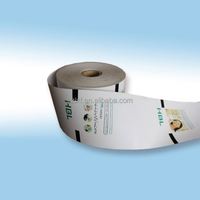 Rollo de Papel Térmico para Impresión con Publicidad Preimpresa en la Parte Posterior