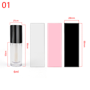 <strong>Black</strong> Lip Gloss Tube Nude Glossy Vegan Lipgloss Multi Colors Lip Cosmetics Private Label <strong>Liquid</strong> <strong>Lipstick</strong> - Product Image 3