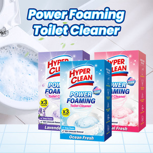 Limpiador de inodoro desechable de espuma rápida para el hogar, limpiador de baño en polvo - Product Image 3