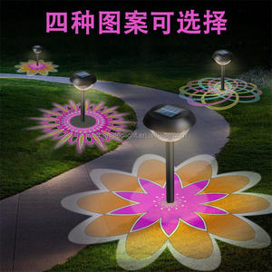 Belle conception extérieure chemin <span class=keywords><strong>de</strong></span> <span class=keywords><strong>jardin</strong></span> éclairage voie Spike étanche LED solaire alimenté <span class=keywords><strong>jardin</strong></span> sol lampes solaires - Product Image 5