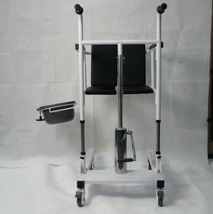 <span class=keywords><strong>Fauteuil</strong></span> <span class=keywords><strong>roulant</strong></span> hydraulique certifié CE WCHT WCHT0122, sans assemblage, capacité de 350 lb pour le transfert au bain/aux toilettes, transport de commode - Domicile - Product Image 3