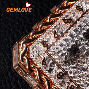 Nouveau pendentif personnalisé avec initiales Hip Hop 2026, diamant cultivé en laboratoire, ensemble de bijoux personnalisés - Product Image 6