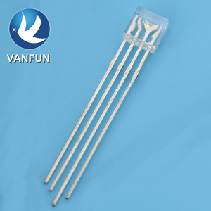 Vanfun Beste Klare Quadratische LED-Diode aus China Diffus mit 5V Max Sperrspannung Mehrfarbig Durchsteckmontage 20mA Vorwärtsspannung - Product Image 5