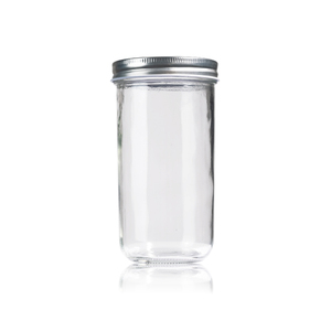 Rộng Miệng Mason Jar 16 oz nước trái cây Dispenser Glass đóng hộp Jar với niêm phong Nắp - Product Image 3