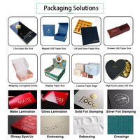 Boîte d'emballage de date Boîte de papier doré à fermeture magnétique rigide pour cadeau du Ramadan Boîte d'emballage de date avec logo personnalisé