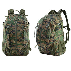 Custom 40L Unisex Vintage Style Waterproof Oxford 3D Camouflage Tactical <b>Backpack</b> Physiological Curve Back Zipper Closure Lining - Product Image 2