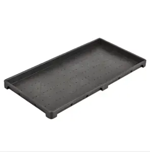 300x600mm PP Plastic Paddy Nursery Planting Rice Seedling Trays For Rice Transplanter Seed Tray