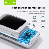 BAVIN 20000mah 22.5w PC nouveau produit personnalisé 1030S type c sortie portable charge rapide batterie externe