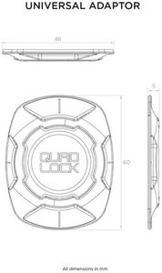 Adaptateur universel pour montage sur tableau de bord - Résistant à la rouille et à l'eau - Product Image 3