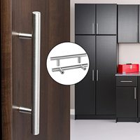 Poignées de placard de cuisine en acier inoxydable Sondoly, poignées de meuble en forme de T