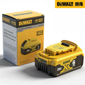 Batería Dewalt 20V XR MAX 6Ah DCB20 para Herramientas Eléctricas DEWALT 18V, Batería de Litio de Repuesto - Product Image 1