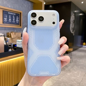 เคสโทรศัพท์มือถือ TPU มีรูระบายความร้อนแรงกระแทกสำหรับ13/14/15/16/17 PRO MAX ดีไซน์เกราะบางพิเศษ - Product Image 6