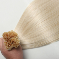 Extensions de cheveux indiens à pointe plate en U, double trame, réglables, à fusion, 100 % vierges Remy, sans nœuds, personnalisables, OEM/ODM
