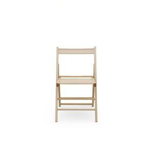 Silla Plegable de Madera Natural, Portátil, para Jardín, Camping, Diseño Minimalista, Construcción de Madera Sólida - Product Image 1