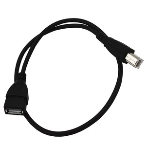 สายเคเบิลอะแดปเตอร์ USB 2.0 AF เป็น BM ความยาว 0.5 ม. สายถ่ายโอนข้อมูลสำหรับเครื่องพิมพ์และเครื่องสแกน ตัวนำทองแดงแท้ หุ้มด้วย PVC แบบมาตรฐาน - Product Image 3