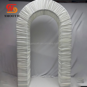 SMOOTH Supports d'arche modernes en Spandex pour toile de fond, pour intérieur et extérieur, pour mariages, anniversaires, baby showers et événements - Product Image 3