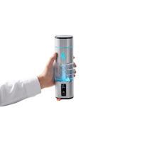 Bouteille Générateur d'Eau Hydrogénée Intelligente Térahertz 5001-10000 PPB avec Base de Recharge Sans Fil pour Usage Domestique et Extérieur Alimentée par Batterie