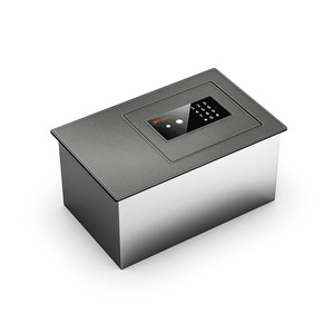 Caja Fuerte para el Hogar de Tres Ejes F611 con Huella Dactilar y Contraseña, Armario Integrado con Cerradura Antirrobo para Uso Privado - Product Image 1